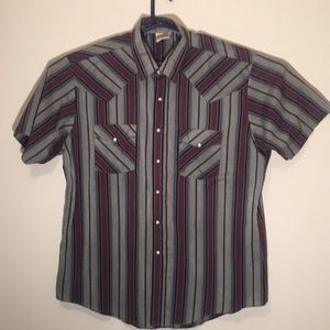 Western Frontier Pearl Button Short sleeve shirt